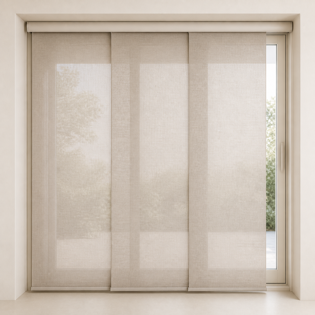 Sunscreen Panel Blinds